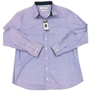 Men’s Nick Graham Everywhere Sz XL Stretch Modern Fit Button Up Shirt Flip Cuff